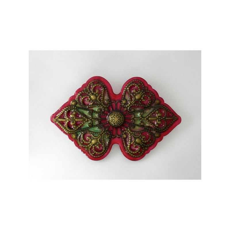 Broche style baroque ou mediéval, Broches originales Broche style baroque ou mediéval, Broches originales