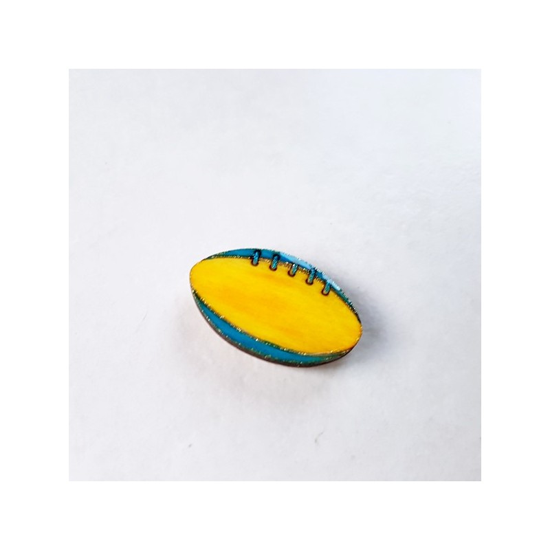 Magnet de collection ballon de rugby cadeau utile pour petits et grands Magnet de collection ballon de rugby cadeau utile pour petits et grands